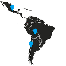 mapa delegaciones latinoamerica proinnova