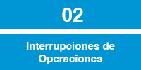 2 interrupciones operaciones